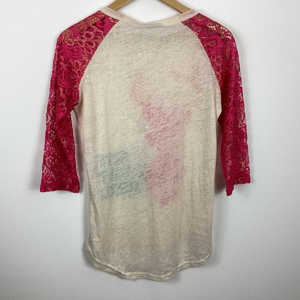 Southern Grace Tis The Season To Sparkle Deer Holiday Burnout Tee Size S NWT - Picture 4 of 7